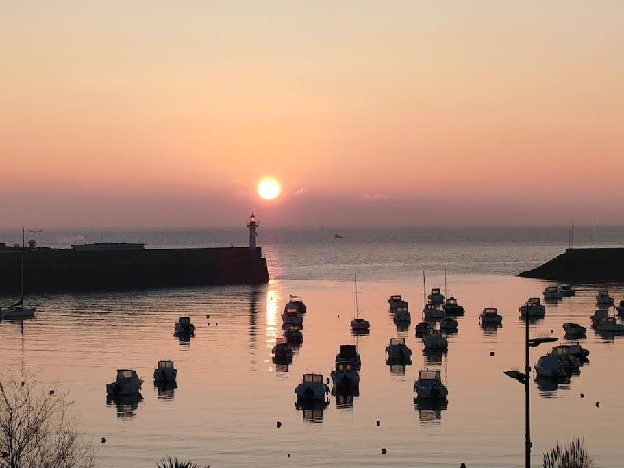 La Timonerie- Vue Mer/Plage/Port Saint-Quay-Portrieux Ngoại thất bức ảnh